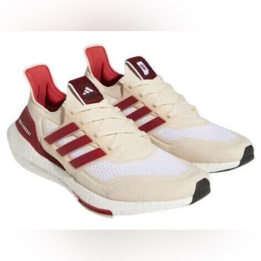 Adidas UltraBoost 21 'NCAA Pack Indiana' IU shoes size 12